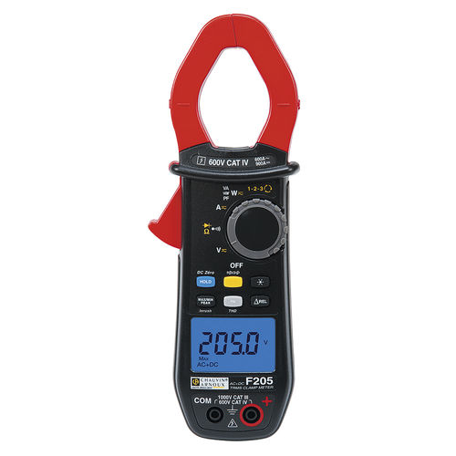 Digitale Strommesszange - F205 - CHAUVIN ARNOUX - tragbar / 600 V / 1000 V