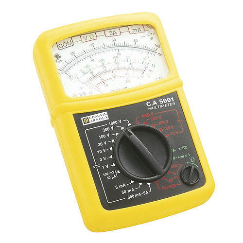 Analoges Multimeter - CA 5001 - CHAUVIN ARNOUX - tragbar / 600 V / 5 A