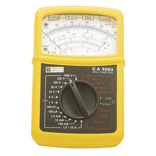 Analoges Multimeter - CA 5003 - CHAUVIN ARNOUX - tragbar / 600 V / 15 A
