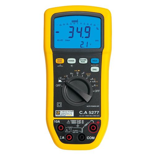 Digitales Multimeter - CA 5277 - CHAUVIN ARNOUX - tragbar / cat III / cat IV