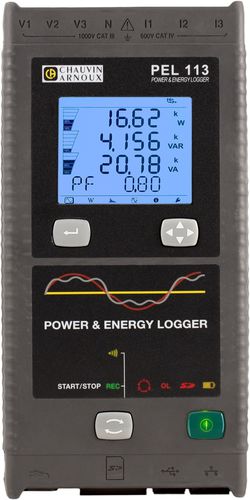 Spannungs-Datenlogger - PEL 113 - CHAUVIN ARNOUX - Strom / Leistung / Energie