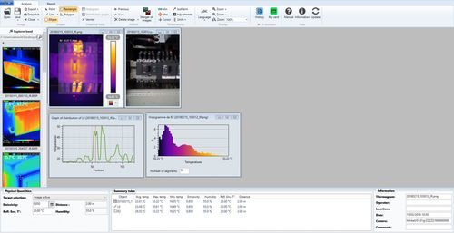Visualisierungssoftware - CAmReport AI - CHAUVIN ARNOUX - Bildverarbeitung / Datenerfassungs und -analyse / Reporting