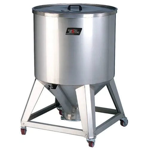 Silo für Granulat - C series - Plastic Systems S.p.A. - Beschickung / Edelstahl
