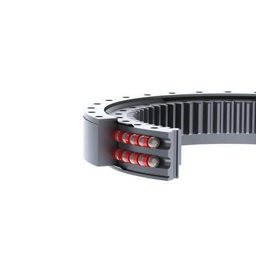 Zweireihige Drehverbindung - STANDARD BALL SERIES - DEFONTAINE - ROLLIX - Innenverzahnung / Kugel / für Hoch- und Tiefbau, Kräne, Bagger