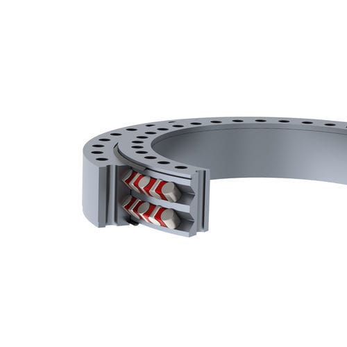 Kreuzrollendrehverbindung - Crossed roller series - DEFONTAINE - ROLLIX - unverzahnt / zweireihig / für Windkraftanlage