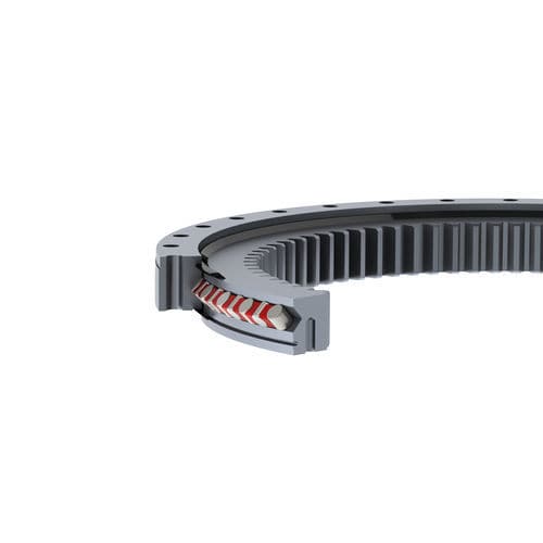 Präzisions-Drehverbindung - PRECISION ROLLER SERIES - DEFONTAINE - ROLLIX - Innenverzahnung / Kreuzrollen / einreihig