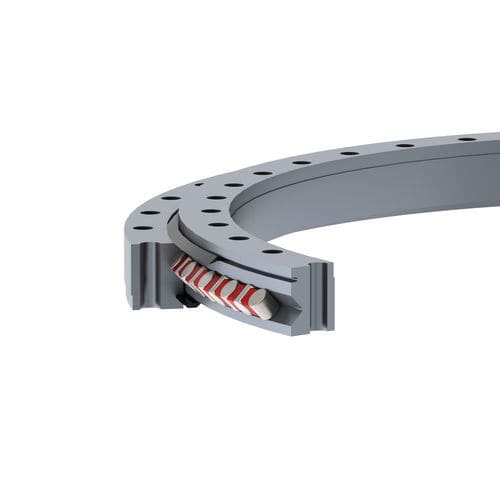 Präzisions-Drehverbindung - PRECISION ROLLER SERIES - DEFONTAINE - ROLLIX - unverzahnt / Kreuzrollen / einreihig