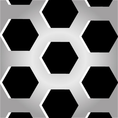 Perforiertes Blech - H 6 T 7.5 - GANTOIS INDUSTRIES - Stahl / für Decke / für Fassadenverkleidung