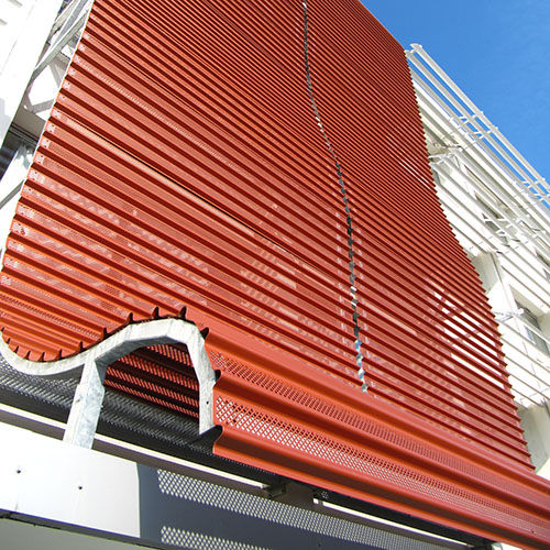 Perforiertes Blech - DEC series - GANTOIS INDUSTRIES - Stahl / für Fassadenverkleidung / für Trennwand