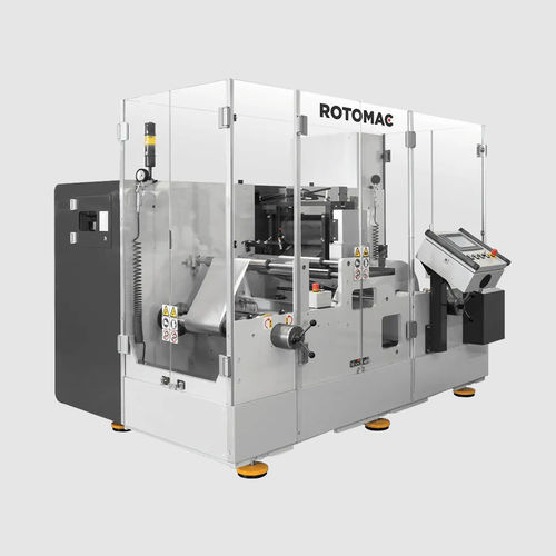 Prägeanlage für Aluminiumfolie - 343 - Rotomac S.r.l. - Rotation / hydropneumatisch