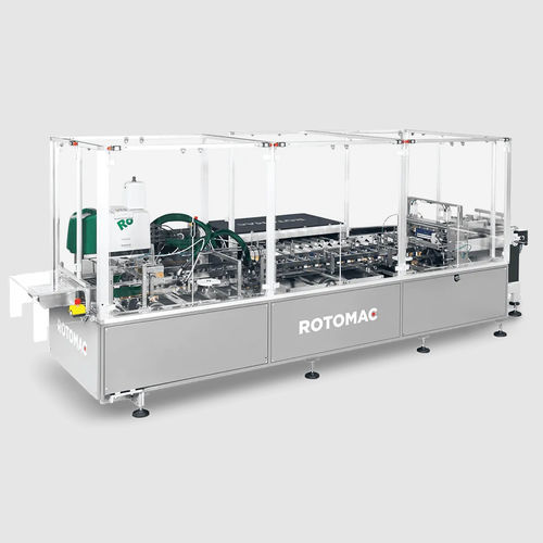 Horizontaler Kartonierer - 705 - Rotomac S.r.l. - für die Lebensmittelindustrie / mit hoher Drehzahl / automatisch