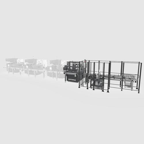 Kartonierer mit oberer Öffnung - 635 – 645 – 655  - Rotomac S.r.l. - horizontal / für die Lebensmittelindustrie / mit hoher Drehzahl