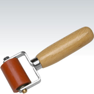 Andrückroller mit Holzgriff - 03017 - HSK Kunststoff Schweißtechnik GmbH