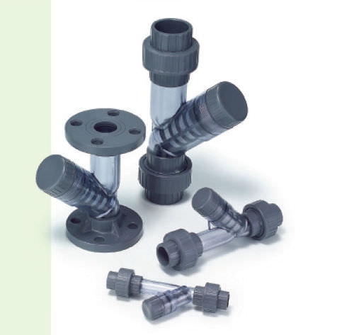 Flüssigkeitsfilter - EY series - Shie Yu Machine Parts Industrial Co., Ltd. - Sieb / PVC / mit Schraubverbindung