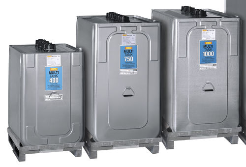 Tank / verzinkter Stahl - MULTI series - CEMO - Polyethylen / doppelwandig / Transport