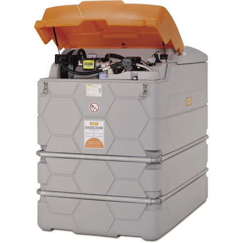 Behälter für Diesel - CUBE PREMIUM PLUS - CEMO - Polyethylen / selbsttragend / doppelwandig