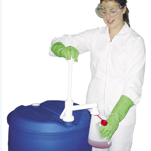 Kolbenpumpe - 10054 - CEMO - für Chemikalien / manuell / halb eingetaucht