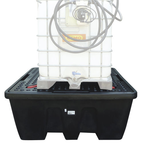 Auffangwanne für Cubitainer - CUBI-PE 1200/1 - CEMO - Polyethylen / starr / selbsttragend