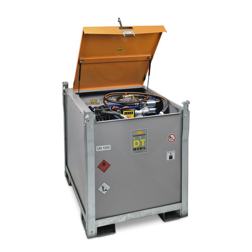Behälter für Diesel - DT-Mobil PRO ACIER ADR COMBI 980/200 - CEMO - für AdBlue / Metall / selbsttragend