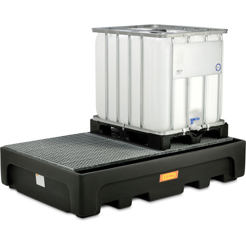 Auffangwanne für Cubitainer - CUBI-PE - CEMO - für IBC-Container / für 8 Fässer / für Fässer