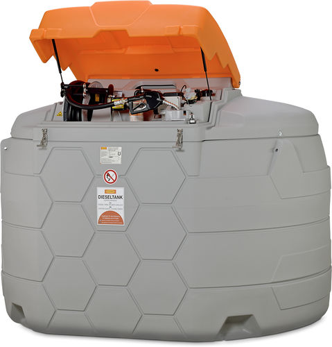 Behälter für Diesel - GO CUBE Premium Plus - CEMO - Kraftstoff / Polyethylen / selbsttragend