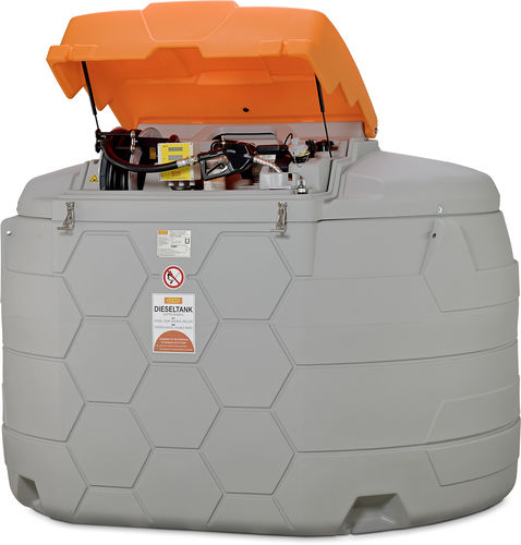 Kraftstofftank - GO CUBE Premium Plus 20 SIM - CEMO - für Diesel / Polyethylen / doppelwandig