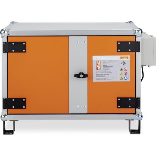 Feuerschutzschrank - 8/5 Premium SIM lockEX® 230 V - CEMO - Lager / auf Füßen / doppeltürig