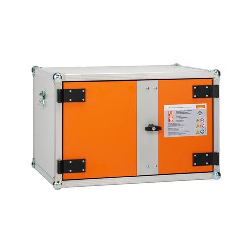 Lagerschrank - 8/5 Eco lockEX® - CEMO - wandmontiert / mit Doppeltür / Flügeltüren