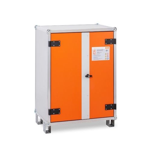 Lagerschrank - 8/10 Std lockEX® 230V - CEMO - Batteriehalterung / auf Füßen / Fachböden
