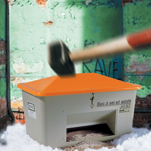 Streugutcontainer - 809 series - CEMO - für Sand / Polyester / einbruchsicher