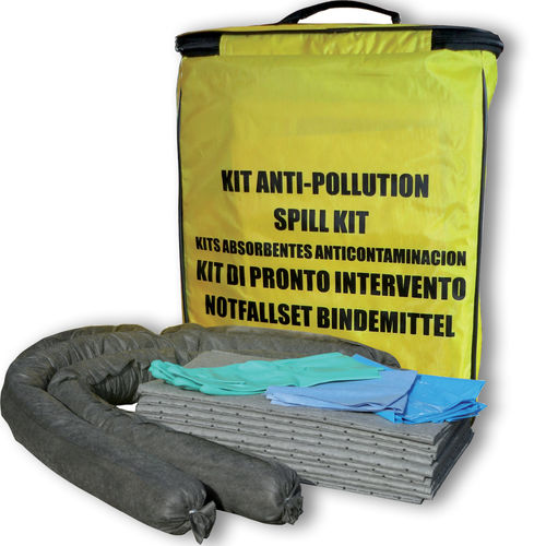 Notfallset / Universalkit gegen Umweltverschmutzung - 90388 - CEMO - Tasche