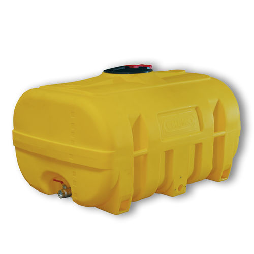 Becken für Flüssigkeiten - 827 series - CEMO - Polyethylen / rechteckig / Speicher