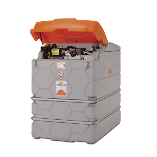 Tank für Diesel - GO CUBE Premium - CEMO - Polyethylen HDPE / doppelwandig / Speicher