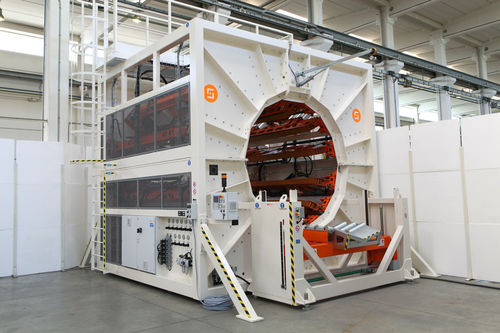 Raupenabzug für Rohr-Extrusionsanlage - P series - SICA S.p.A. - für Profil-Extrusionsanlagen