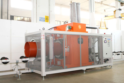 Automatische Senkrechtstoßmaschine - F - SICA S.p.A. - für PE-Rohre