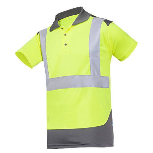 Arbeits-Polohemd - Levane - Sioen - Warnschutz / Polyester / unisex