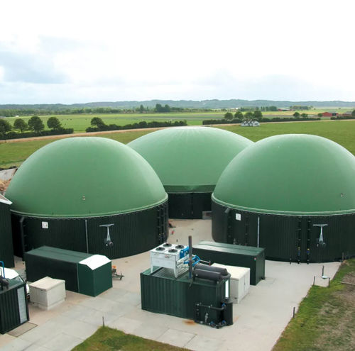 Lagertank-Abdeckung / Doppelmembran - AB Cover® - LABARONNE - CITAF - Biogas