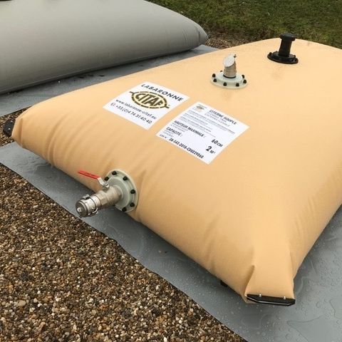 Trinkwasser-Lager-Behälter - LABARONNE - CITAF - für Transport / Verteilung / Puffer
