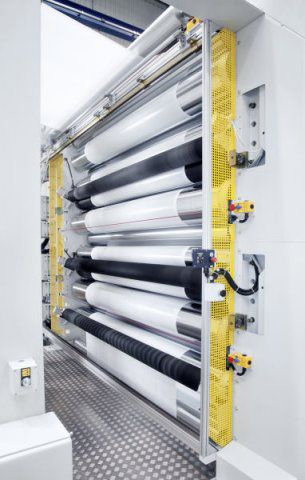 Kompakte Extrusionsanlage - SML Maschinengesellschaft - Flachfolien / für Thermoplaste