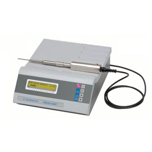 Reaktor für die Pharmaindustrie - VCX 130 PB / VCX 130 FSJ - Sonics + Materials, Inc. - Prozess / Tisch / Ultraschall