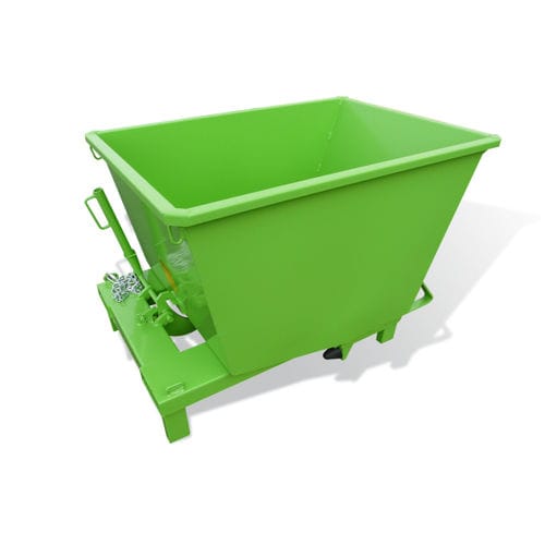 Selbstkippender Behälter / für Müll - GO series - GOUBARD - für Gabelstapler / Roll / automatisch