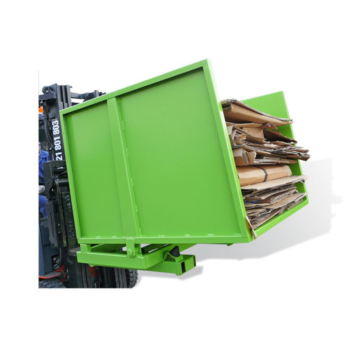 Kippbehälter für Gabelstapler - BC series - GOUBARD - offen / automatisch