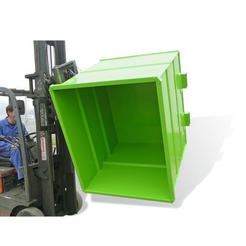 Kippbehälter für Gabelstapler - BR series - GOUBARD - offen / Hub