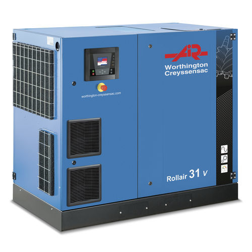 Schraubenkompressor - Rollair 16-31 - Worthington Creyssenssac - Luft / elektrisch / stationär