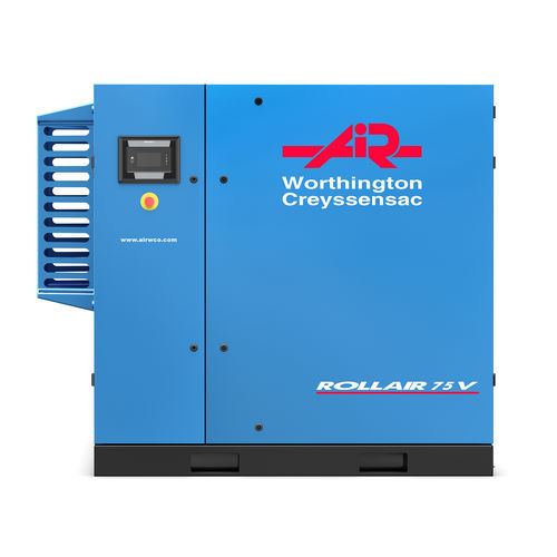 Schraubenkompressor - Rollair 75-125 - Worthington Creyssenssac - Luft / elektrisch / stationär