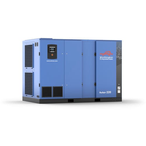 Schraubenkompressor - Rollair 151-220 - Worthington Creyssenssac - Luft / elektrisch / stationär