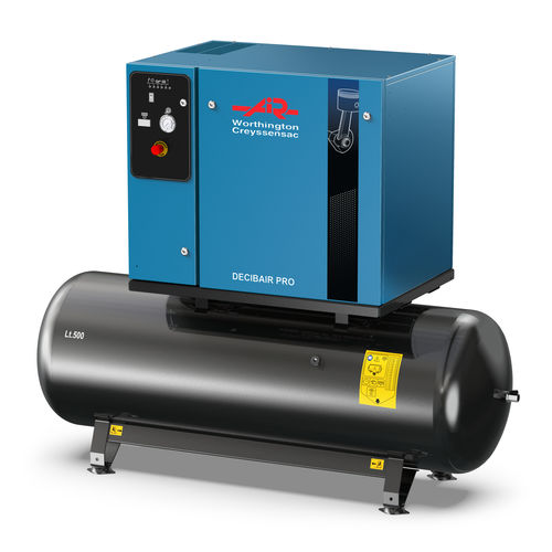 Geräuscharmer Kompressor - Decibair SNX PRO - Worthington Creyssenssac - Alternativfunktion / Luft / mit Elektromotor