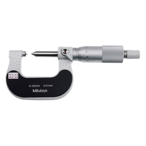 Außenmikrometer - 125 series  - MITUTOYO - für Gewinde / analog / Ratsche