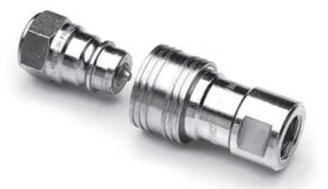 Hydraulischer Koppler - 1/8 - 1 1/4" - NORMYDRO - für Rohre