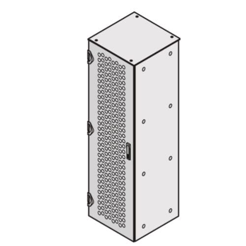 Einbau-Schaltschrank - Varistar Perforated - nVent Schroff GmbH - bodenstehend / Stahl / IP20